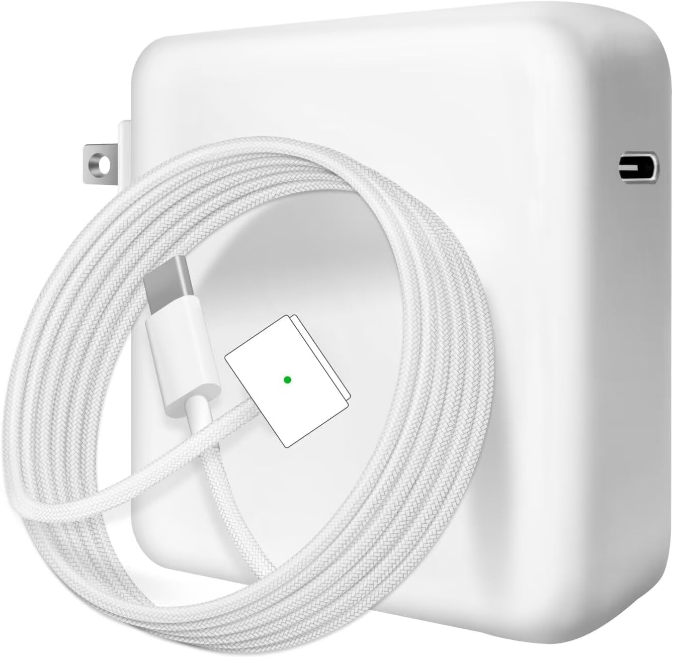 96W/70W USB C Charger for Mac Pro 16,15,13 Inch,New Mac Air 13 Inch 2024/2023/2022/2021,M4/M3/M2/M1, Thunderbolt 3 Power 6.6Ft Cable USB C to Mag 3