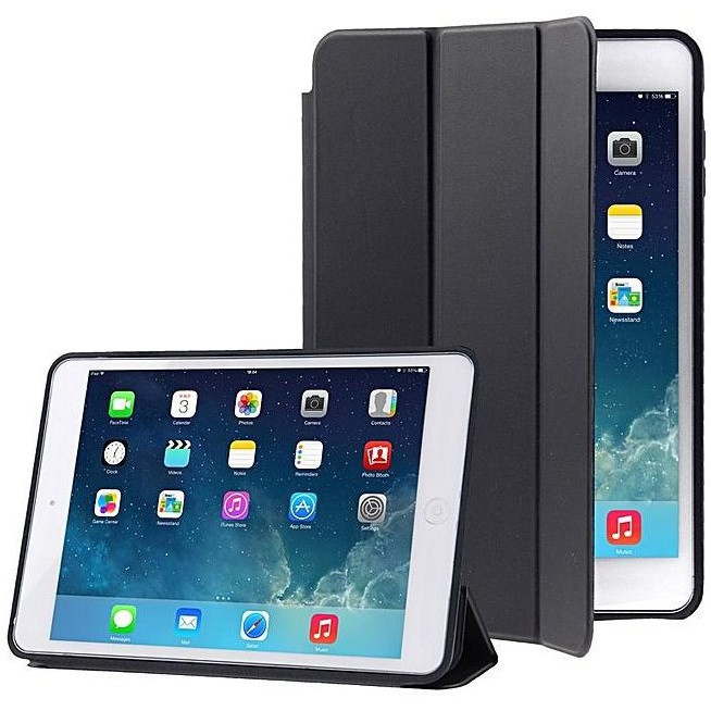 Apple iPad Mini / iPad Mini Retina / iPad Mini 3, кутия с папки, Smart Case, черен (60567) (60567)-0