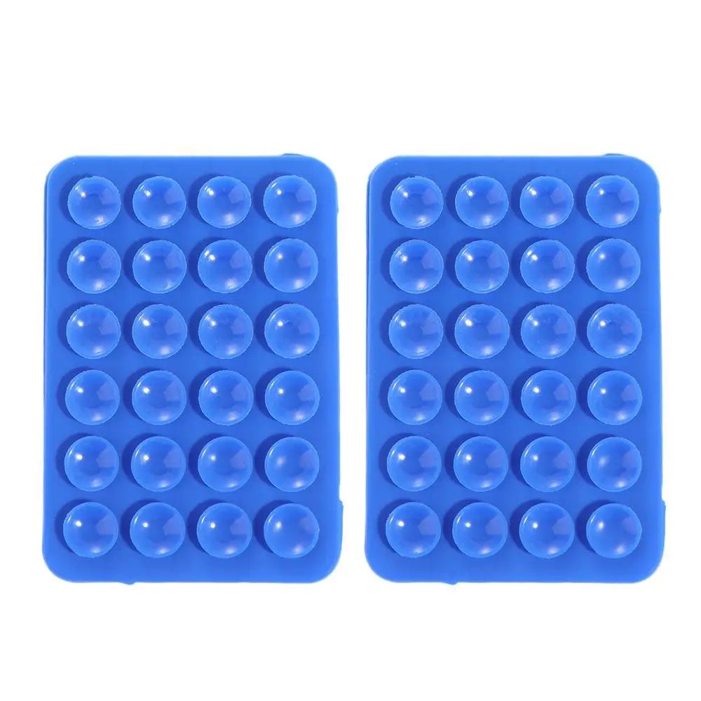 Wall Stand Mat Backed Adhesive Double Side Square Phone Suction Pad Mobile Phone Holder Suction Phone Holder Suction Cup Mat