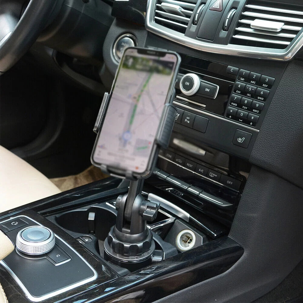Car Phone Holder Mount,Universal 360 Adjustable , Car Cup Holder for All Smartphones