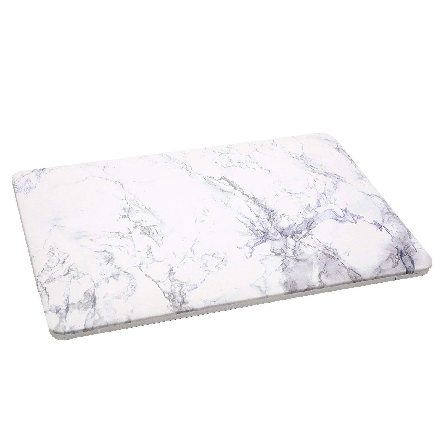 Macbook Pro 13 Case 2019 2018 2017 2016 Release A2159/A1989/A1706/A1708 Touch Bar,Plastic Pattern Hard Cover Shell+ Keyboard Cover+Screen Protector Only for Newest Mac Pro 13 Inch, White Marble
