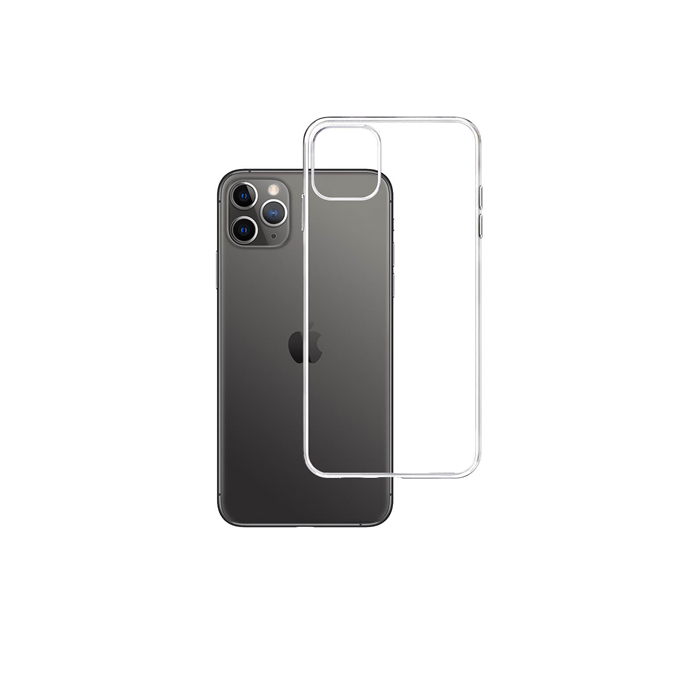 3mk Clear Case Apple iPhone 13 Pro Szilikon Tok - Átlátszó (APPLE IPHONE 13 PRO)-0