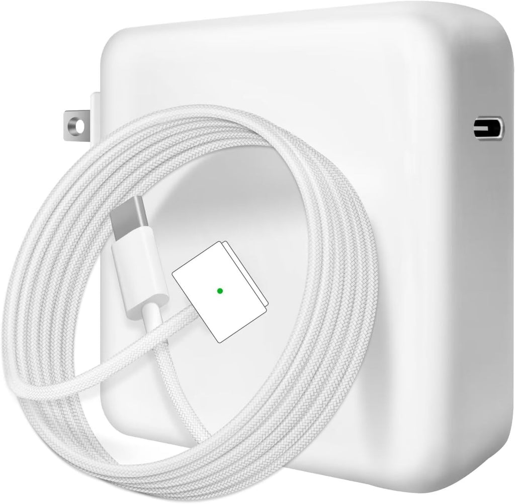 96W/70W USB C Charger for Mac Pro 16,15,13 Inch,New Mac Air 13 Inch 2024/2023/2022/2021,M4/M3/M2/M1, Thunderbolt 3 Power 6.6Ft Cable USB C to Mag 3