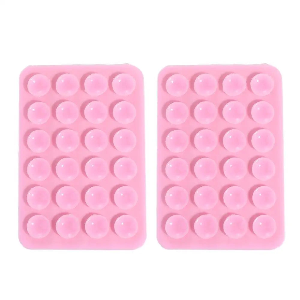 Wall Stand Mat Backed Adhesive Double Side Square Phone Suction Pad Mobile Phone Holder Suction Phone Holder Suction Cup Mat