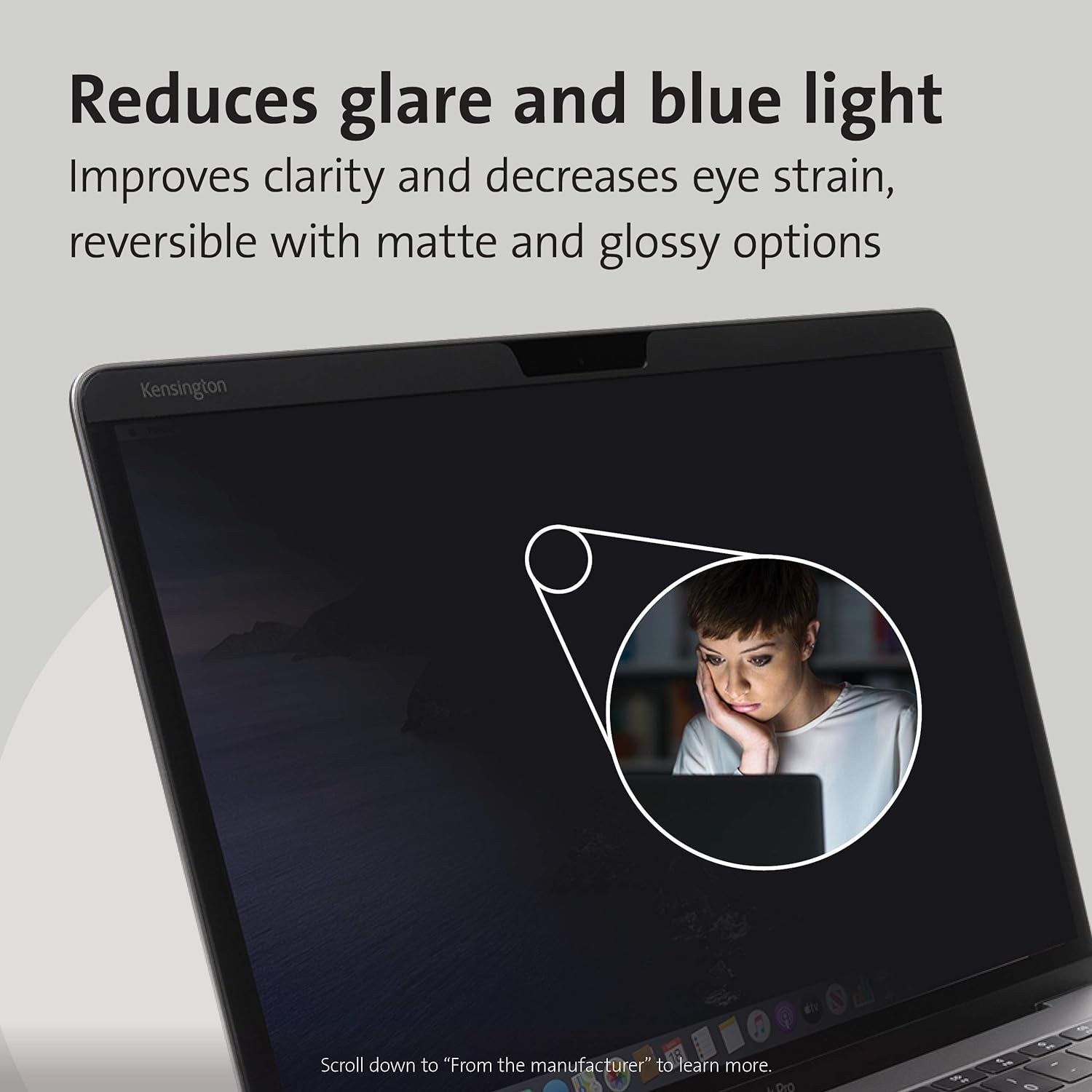 MP13 Magnetic Macbook Pro Privacy Screen for 13 Inch (2016-2022, M1, M2)/ Macbook Air 13 Inch (2018-2021, M1), Removable Laptop Privacy Filter, Macbook Mac Screen Protector, K64490WW