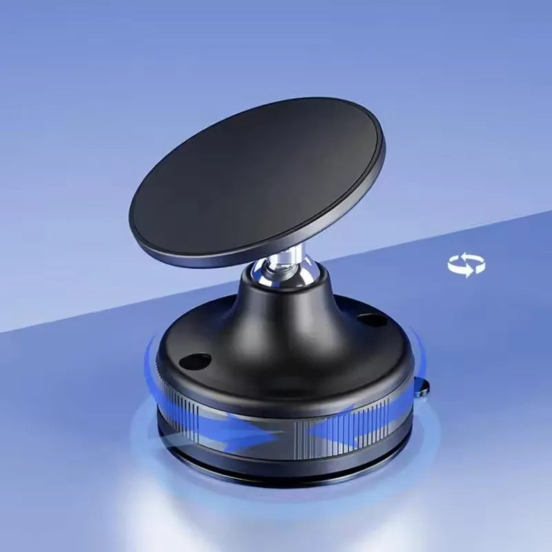 360° Rotating Magnetic Car Phone Holder Dual-Sided Vacuum Suction Mount for 4.7 Inch and above Smartphones for  Use