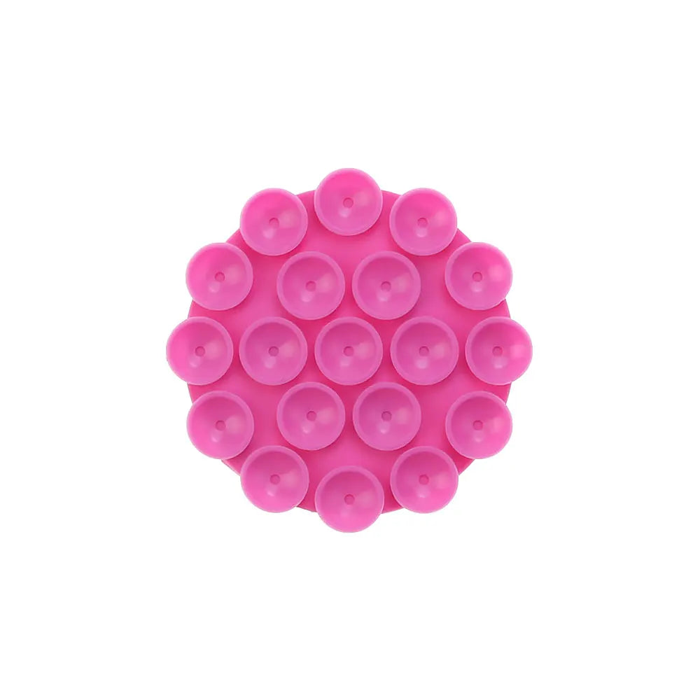Silicone World Round Silicone Suction Cup Mobile Phone Anti-Slip Stand Fixed Pad