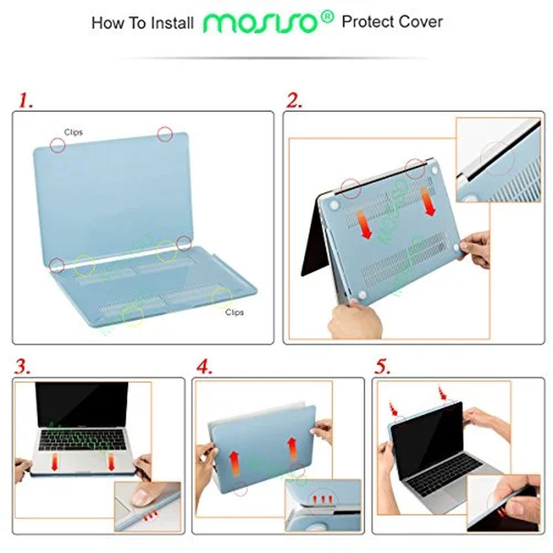 Macbook Pro 13 Case 2019 2018 2017 2016 Release A2159/A1989/A1706/A1708 Touch Bar,Plastic Pattern Hard Cover Shell+ Keyboard Cover+Screen Protector Only for Newest Mac Pro 13 Inch, White Marble