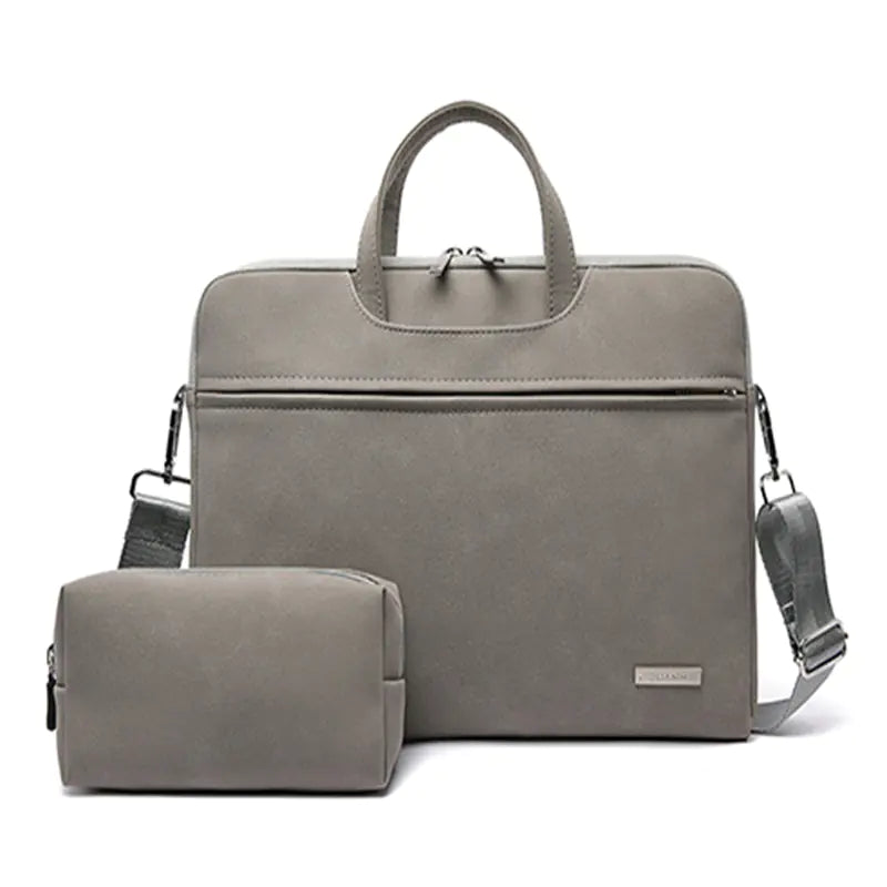 PU Leather Laptop Bag for MacBook Air and Accessories
