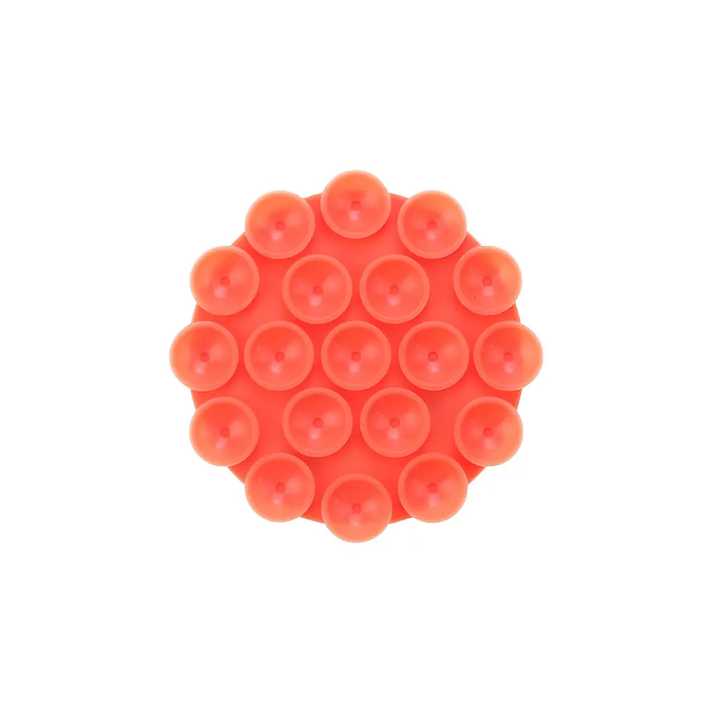 Silicone World Round Silicone Suction Cup Mobile Phone Anti-Slip Stand Fixed Pad