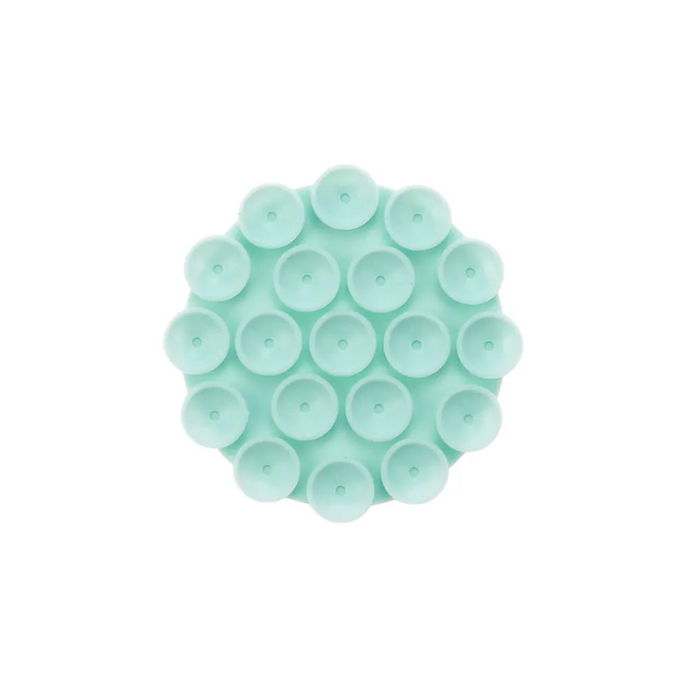 Silicone World Round Silicone Suction Cup Mobile Phone Anti-Slip Stand Fixed Pad