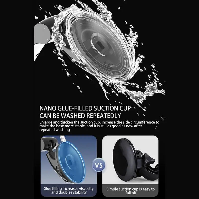 Suction Car Cell Phone Holder 360 Degree Adjustable Strong Suction Phone Mount Stable Flexible Sturdy Car Accessories Adjustable