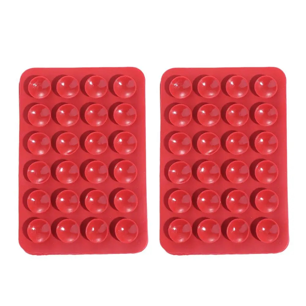 Wall Stand Mat Backed Adhesive Double Side Square Phone Suction Pad Mobile Phone Holder Suction Phone Holder Suction Cup Mat
