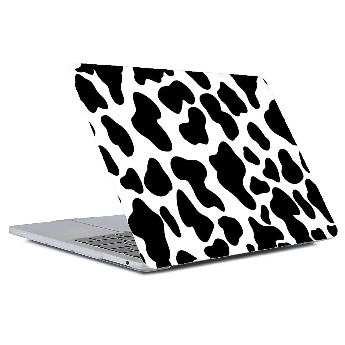 SEized Compatible with MacBook Air 13.3 inch Case 2018-2020 Release A1932 A2179 A2337Black White Cow Pattern Hard Plastic Shell Cover Case