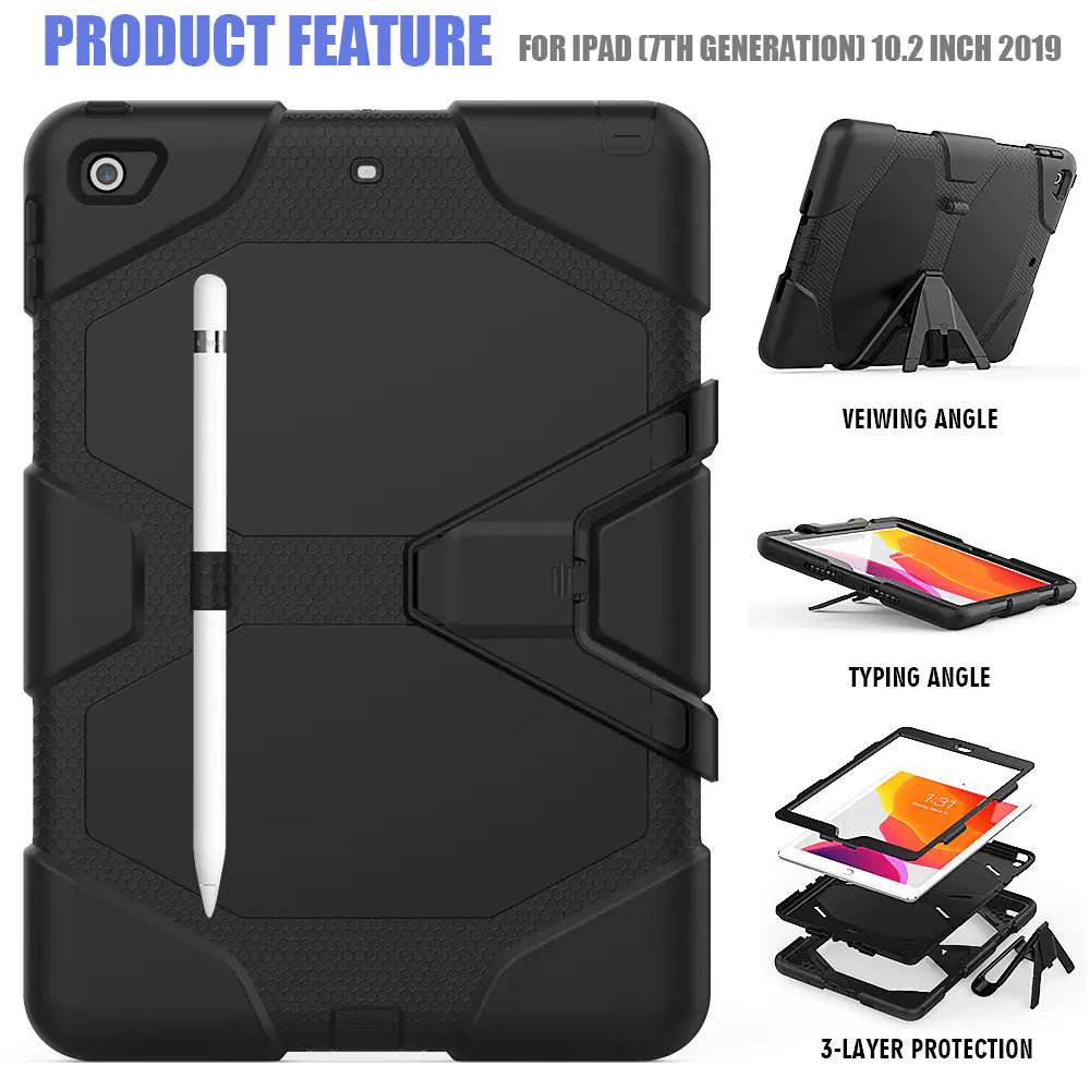 Griffin Silicone PC Full-Body iPad Case (3-in-1)