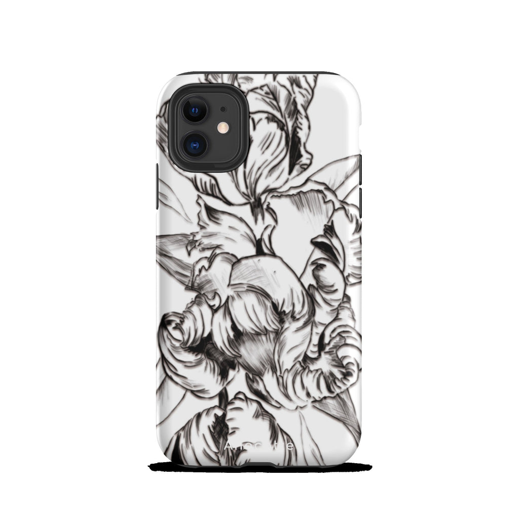 Floral Elated Blooming - Classic iPhone Case-1