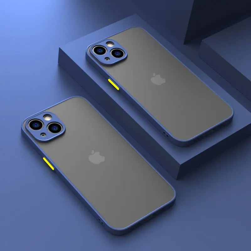 Luxury Silicone Shockproof Matte Phone Case