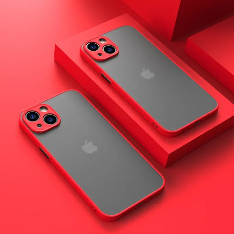 Luxury Silicone Shockproof Matte Phone Case