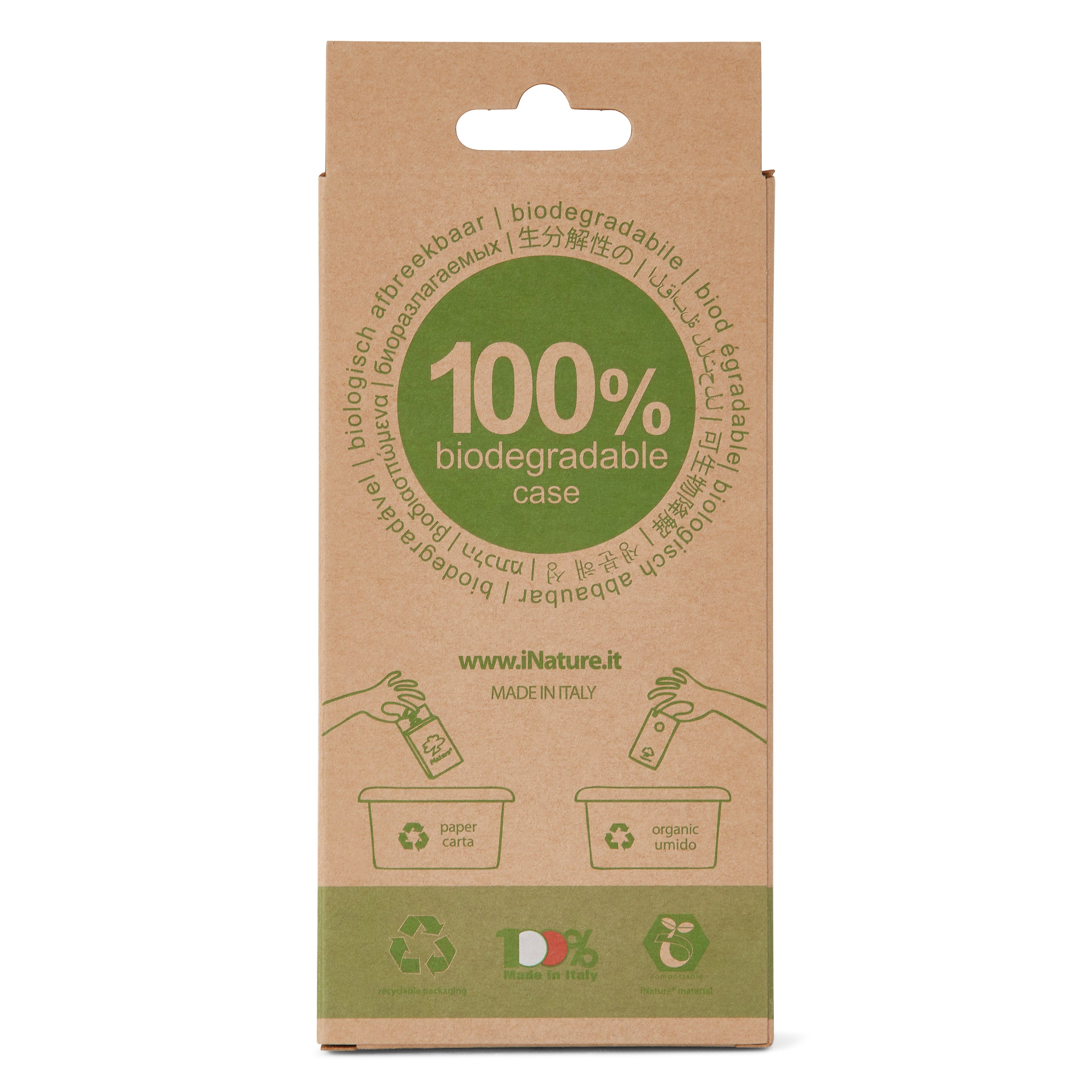 Custodia iNature iPhone 13 Pro - Verde Foresta-4