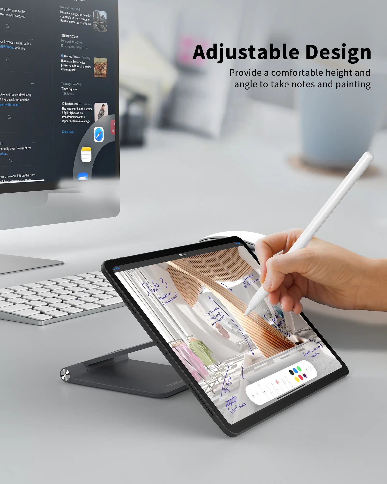 Magnetic Holder Compatible with iPad