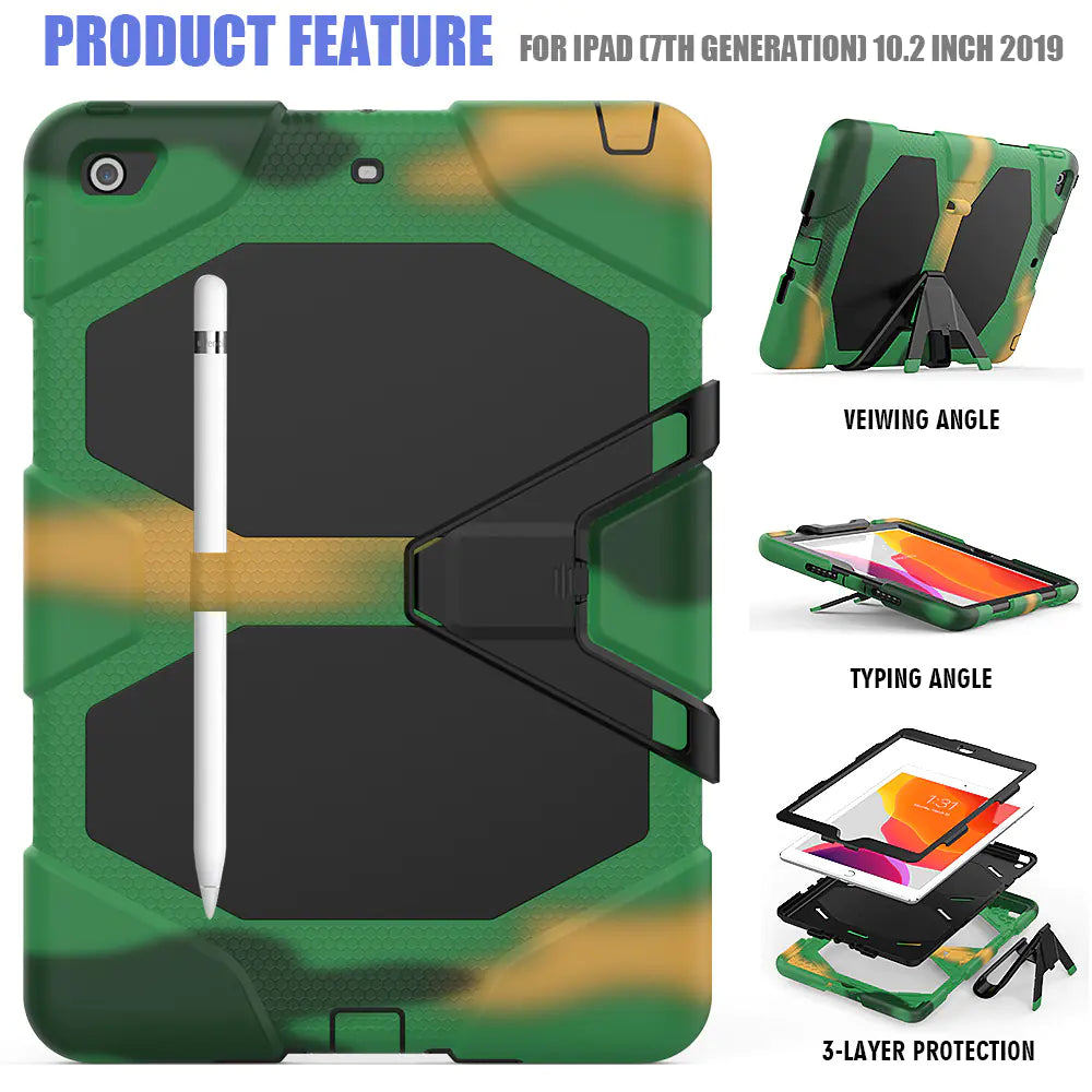 Griffin Silicone PC Full-Body iPad Case (3-in-1)