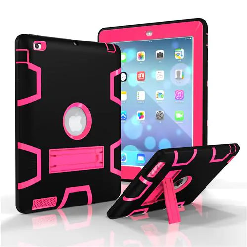 iPad Mini Silicone Case with Stand and Robot Design