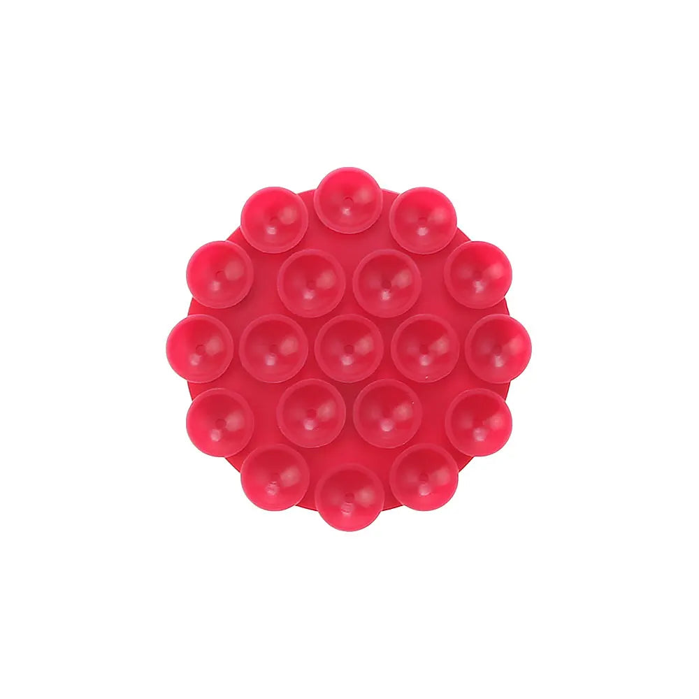 Silicone World Round Silicone Suction Cup Mobile Phone Anti-Slip Stand Fixed Pad