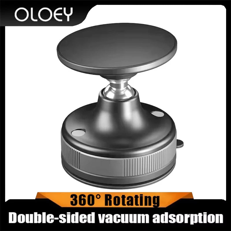 360° Rotating Magnetic Car Phone Holder Dual-Sided Vacuum Suction Mount for 4.7 Inch and above Smartphones for  Use
