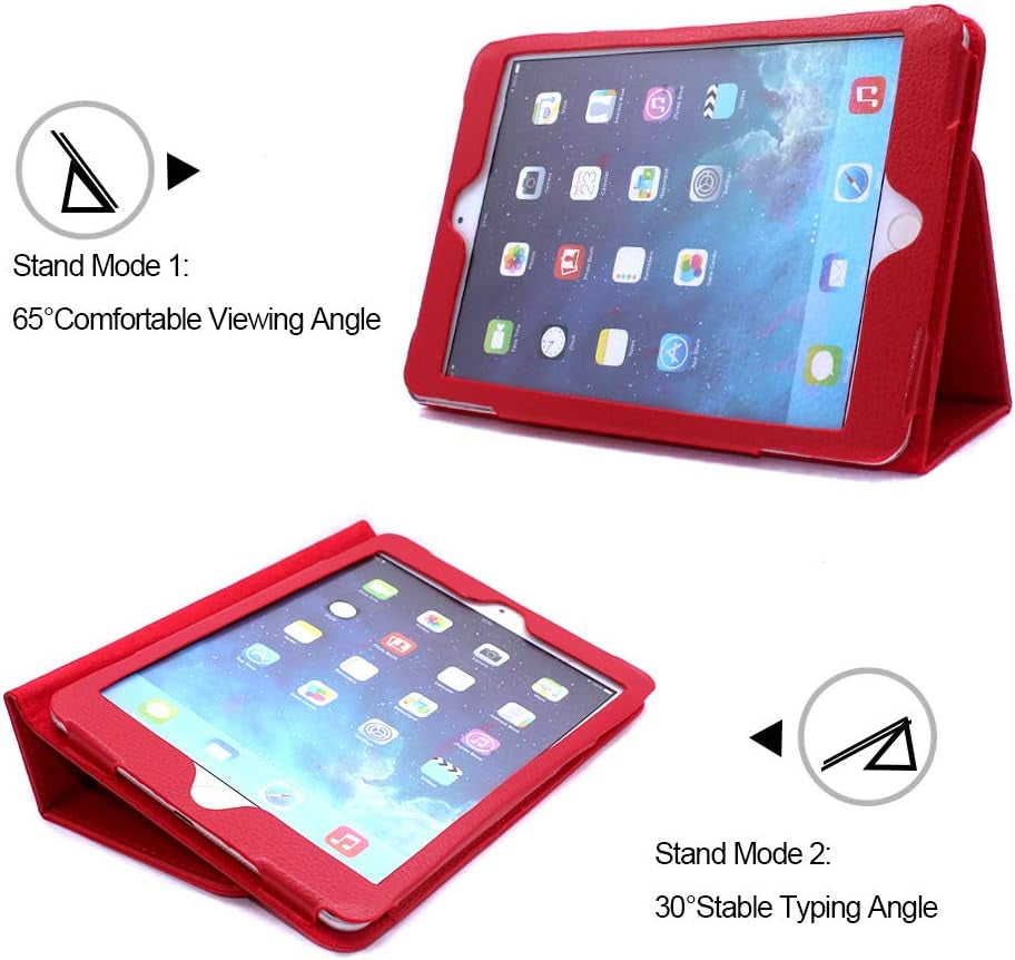 Slim Case for iPad Air 3 (10.5-Inch 2019) & iPad Pro (10.5 2017) Litchi Leather Flip 