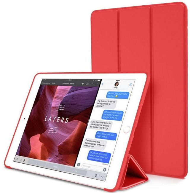Apple iPad Mini / iPad Mini Retina / iPad Mini 3, mappa tok, Smart Case, piros (85252)-0