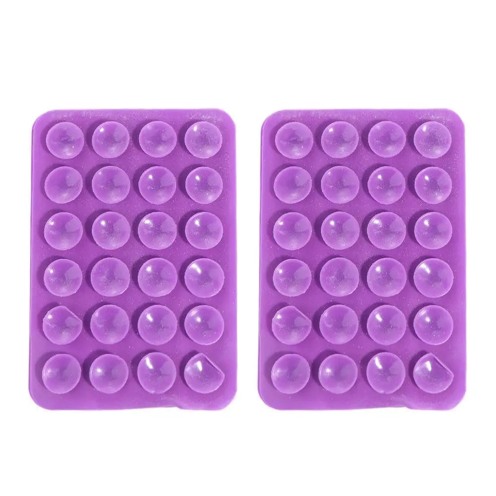 Wall Stand Mat Backed Adhesive Double Side Square Phone Suction Pad Mobile Phone Holder Suction Phone Holder Suction Cup Mat