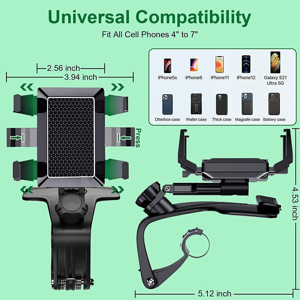 Universal Car Phone Holder Mount 360 Degree Rotation Dashboard 