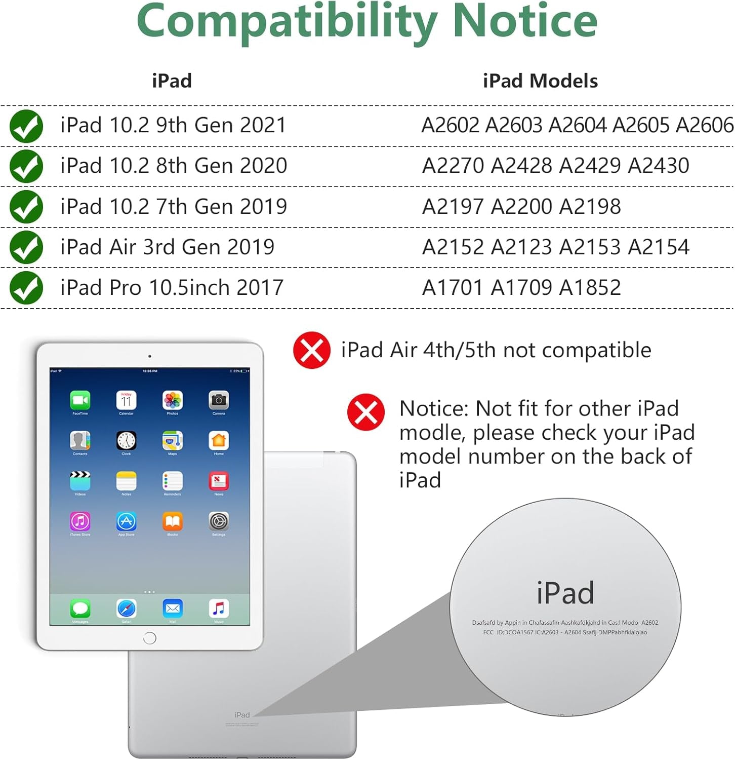 Keyboard Case for Ipad 10.2" 9Th Generation 2021/ 8Th Gen 2020 Case for Ipad 10.2 7Th 2019, Wireless Bluetooth Keyboard for Ipad Air 3Rd Gen/Ipad Pro 10.5"/Ipad 10.2” Case with Pencil Holder