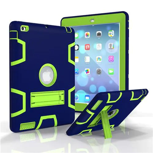 iPad Mini Silicone Case with Stand and Robot Design