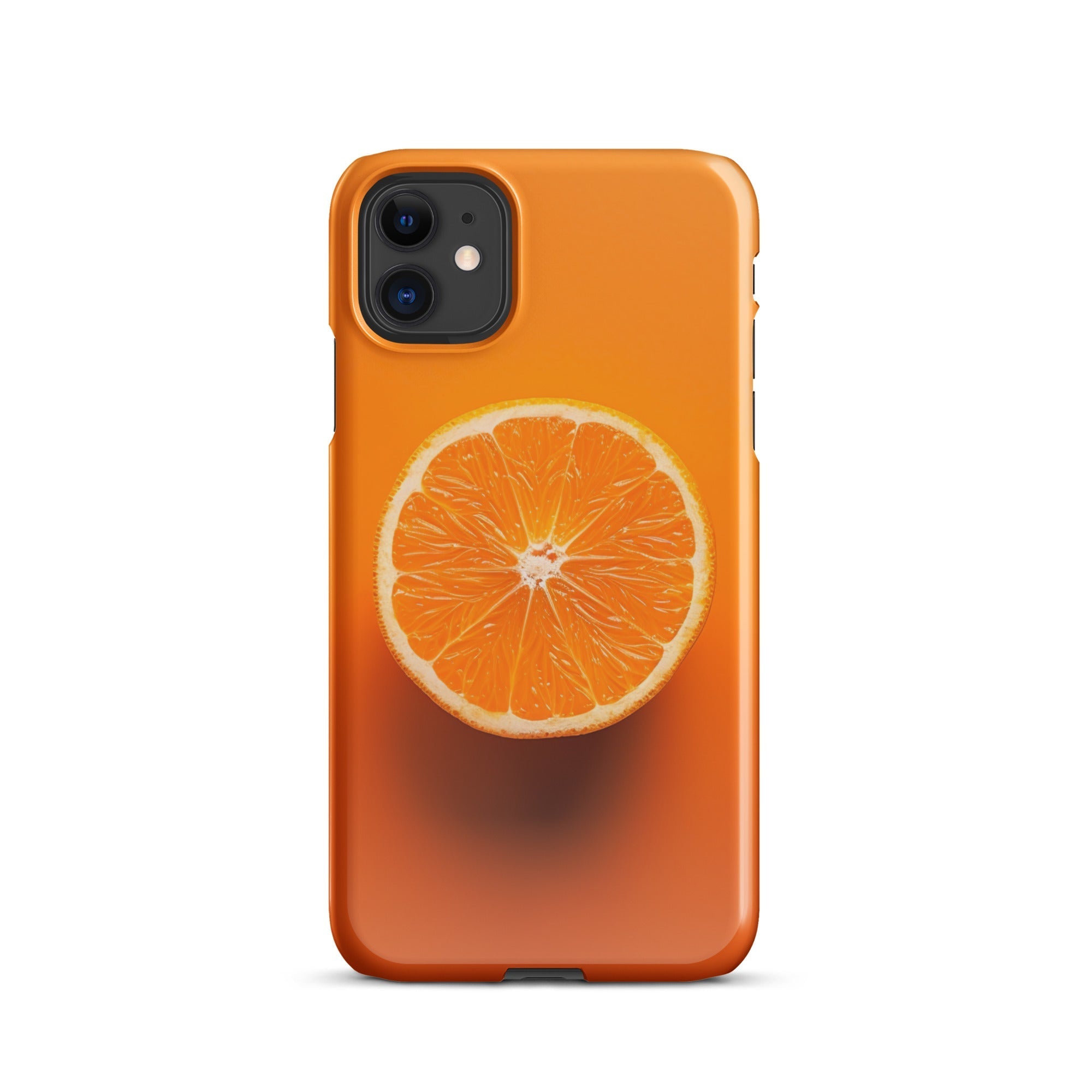 Orange  Phone case for iPhone