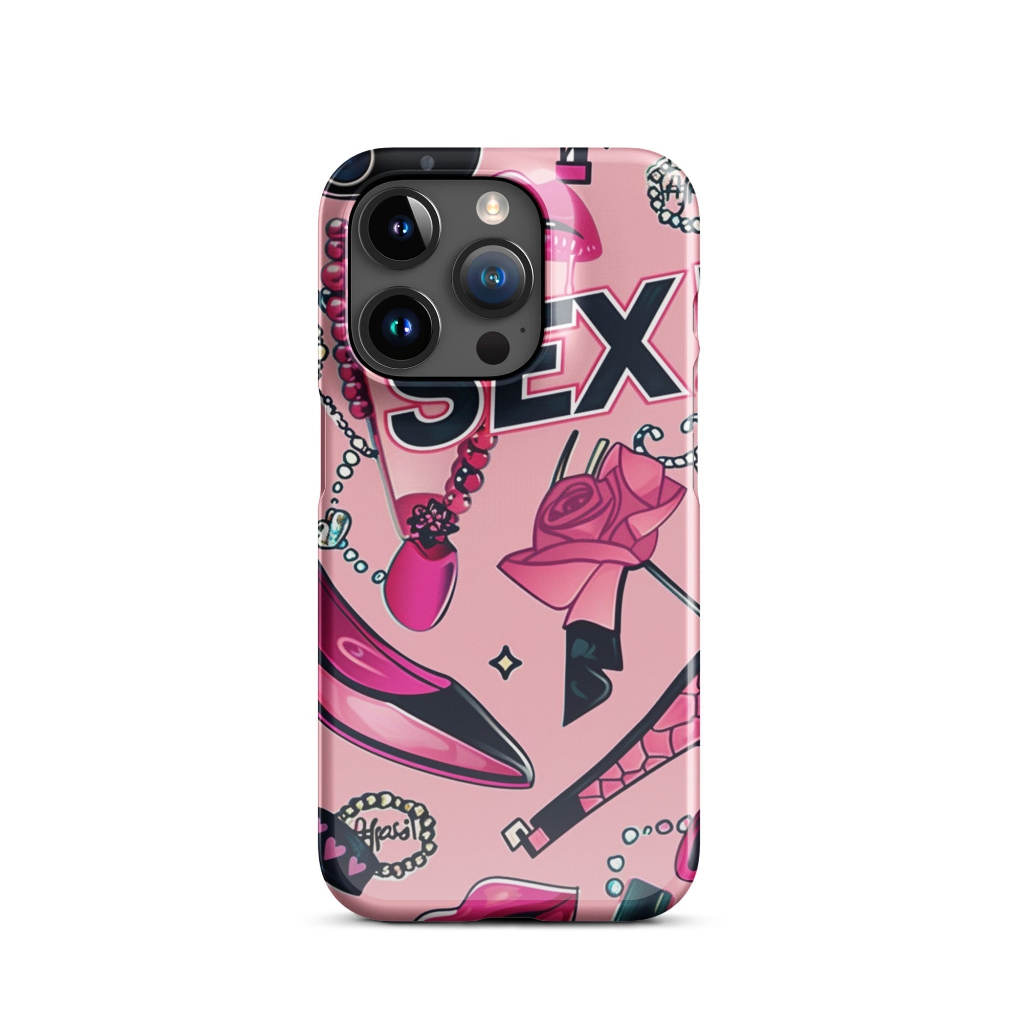 Pink Love Phone case for iPhone-34