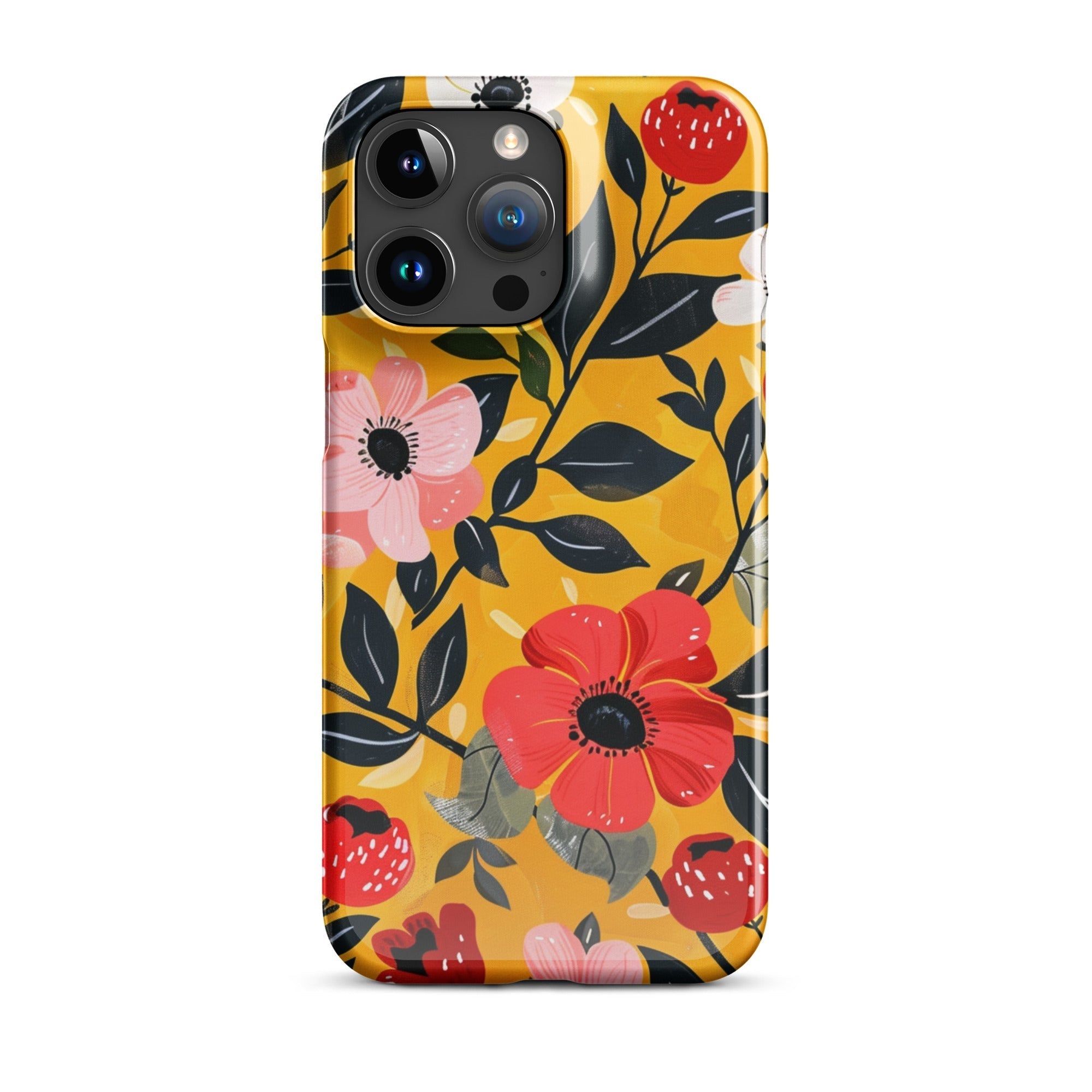Floral 3 Phone case for iPhone