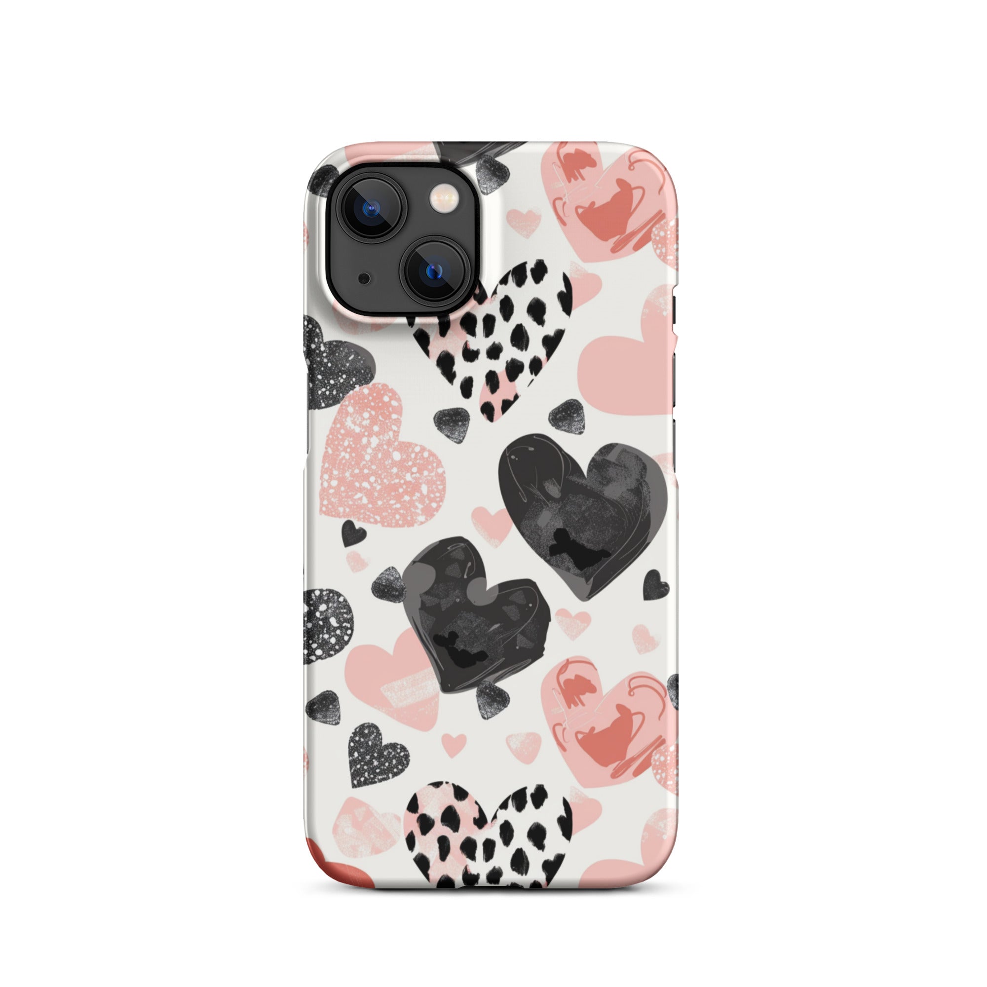 Diamond Hearts Phone case for iPhone