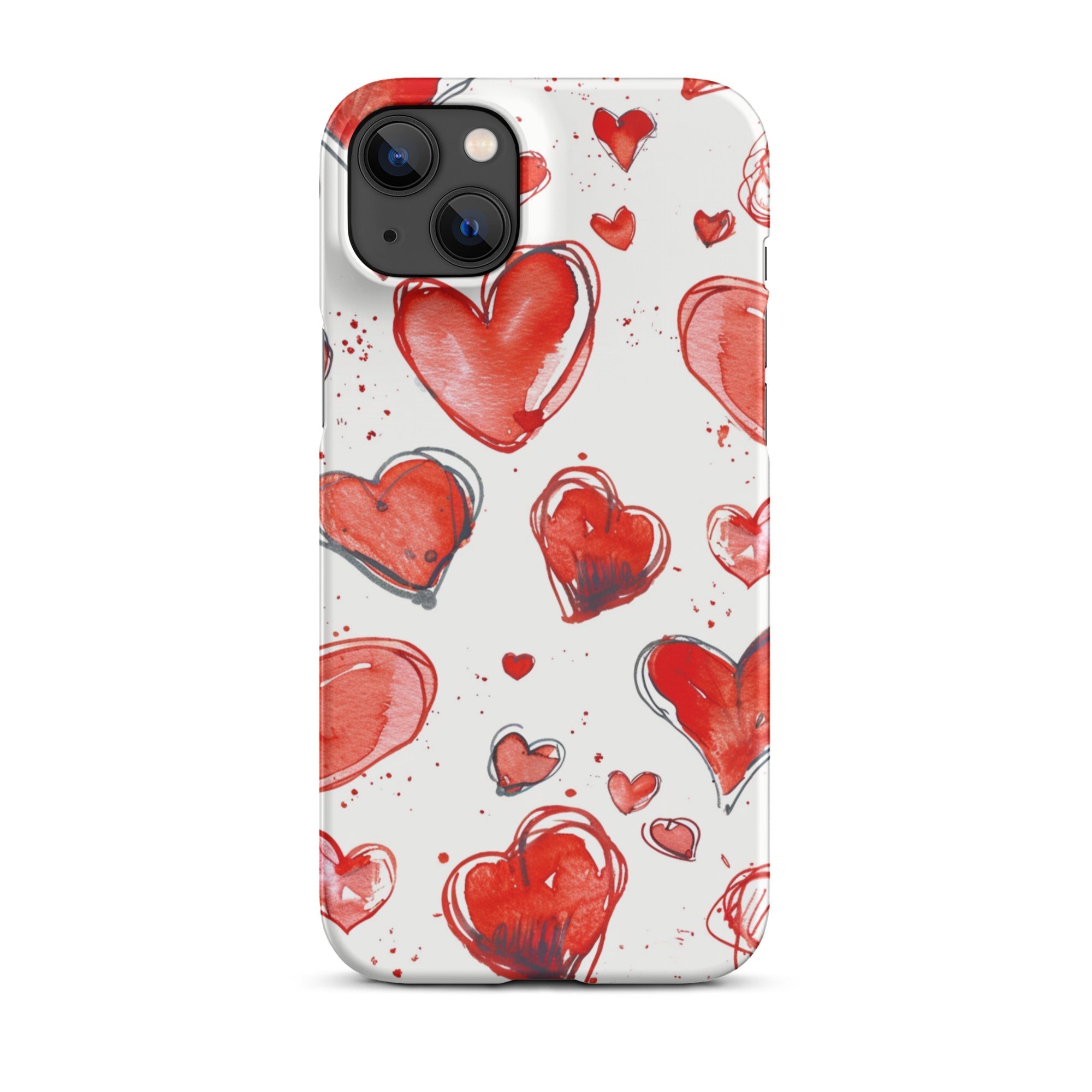 Hearts Phone case for iPhone-25
