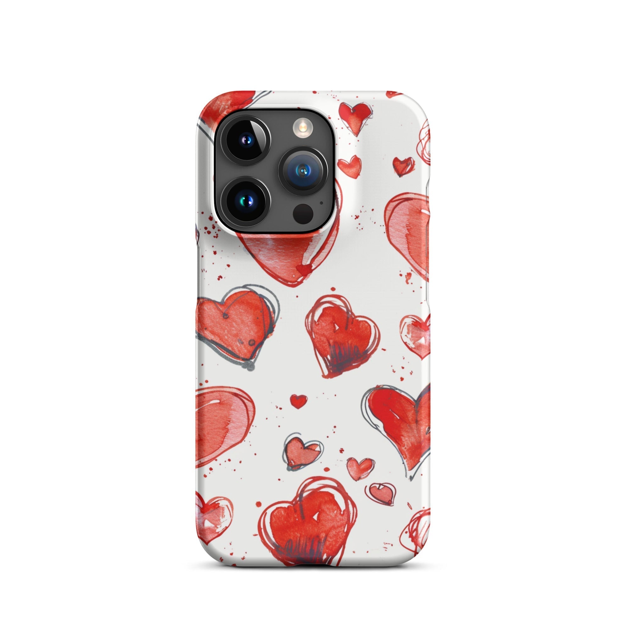 Hearts Phone case for iPhone-35