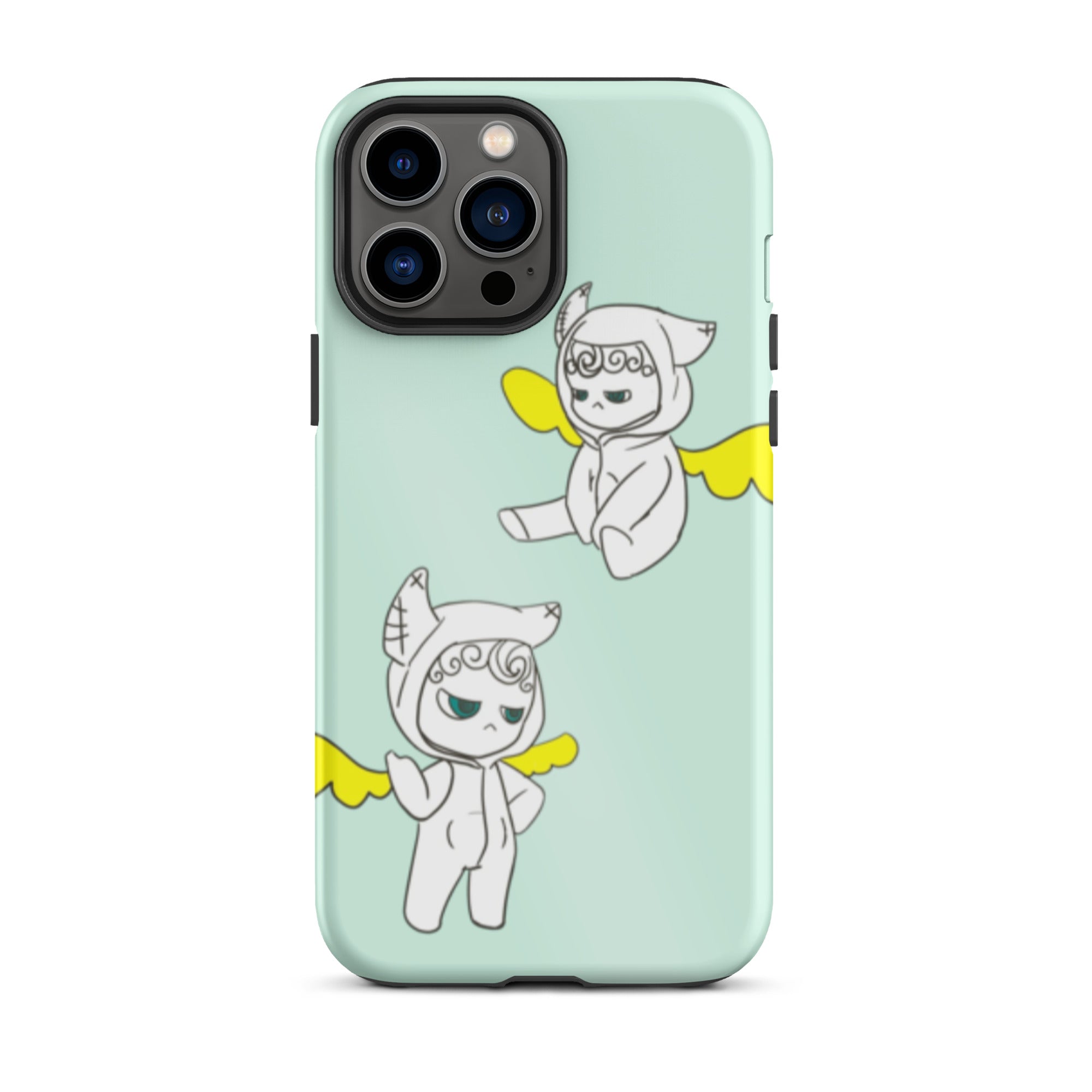 Cute Angel iPhone case-17