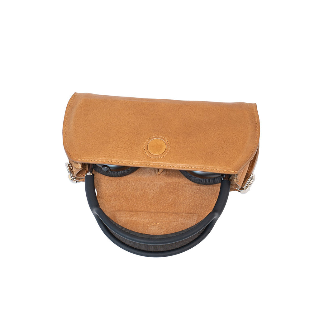 Leather Case for AirPods Max (Camel / full-grain)-1